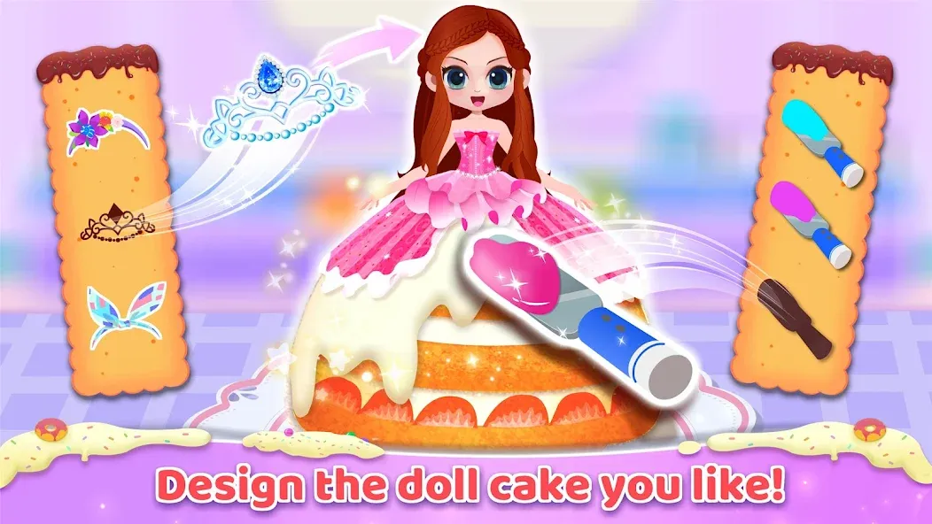 Little Panda: Sweet Bakery МОД/Взлом [Меню, Бесконечные монеты и Открытые уровни] Screenshot 3
