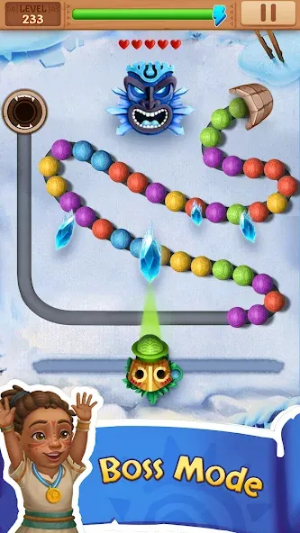 Island Adventure Jungle  Blast (Марбл Пазл) МОД/Взлом [Бесконечные деньги, Монеты и Мега MOD] Screenshot 2