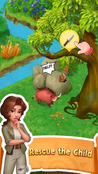 Island Adventure Jungle  Blast (Марбл Пазл) МОД/Взлом [Бесконечные деньги, Монеты и Мега MOD] Screenshot 5