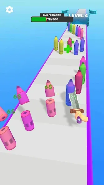 Sword Melter (Сворд Мелтер) МОД/Взлом [Деньги, Монеты и Меню MOD] Screenshot 1