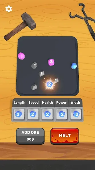 Sword Melter (Сворд Мелтер) МОД/Взлом [Деньги, Монеты и Меню MOD] Screenshot 2