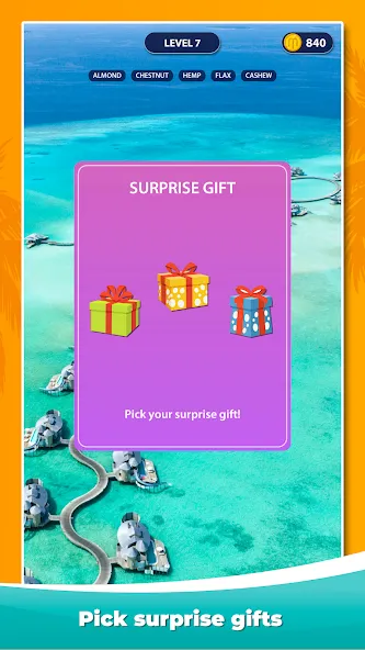 Word Surf - Word Game (Ворд Серф) МОД/Взлом [Деньги, Монеты и Меню MOD] Screenshot 4