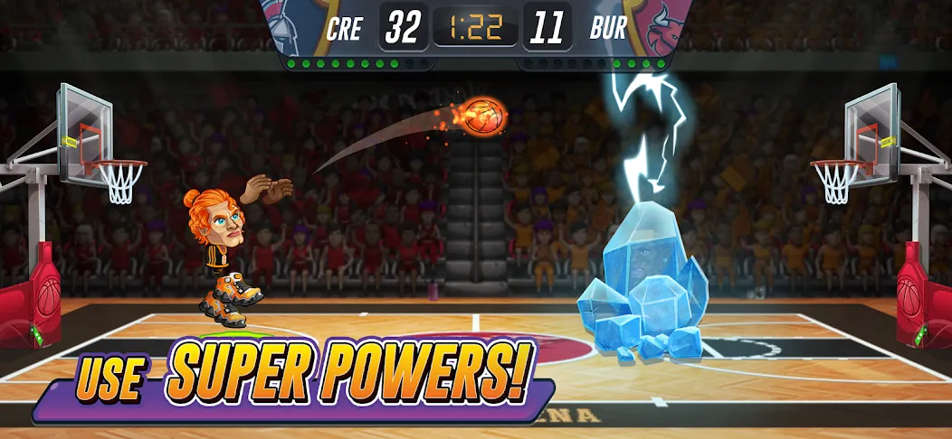 Basketball Arena: Online Game (Баскетбольная арена) МОД/Взлом [Много денег, Монет и Все открыто] Screenshot 2