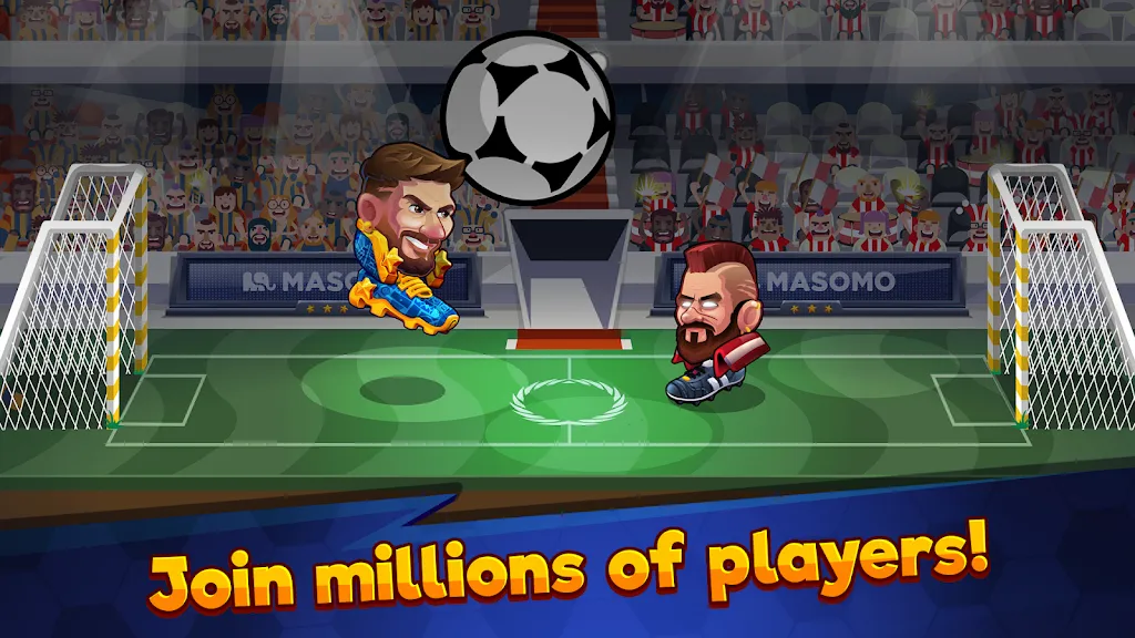 Head Ball 2 - Online Soccer (Хед Болл 2) МОД/Взлом [Меню, Бесконечные монеты и Открытые уровни] Screenshot 1