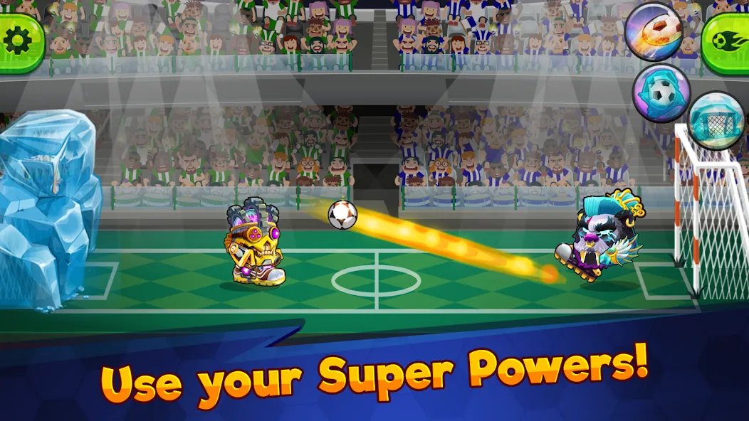 Head Ball 2 - Online Soccer (Хед Болл 2) МОД/Взлом [Меню, Бесконечные монеты и Открытые уровни] Screenshot 2