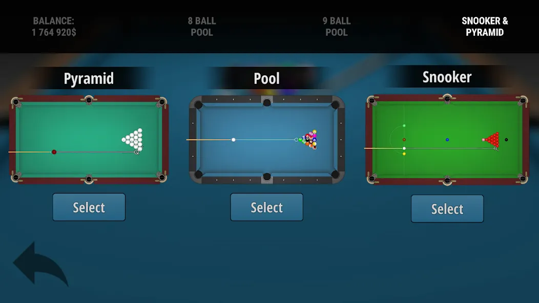 Pool Online - 8 Ball, 9 Ball (Пул Онлайн) МОД/Взлом [Много денег, Монет и Все открыто] Screenshot 3