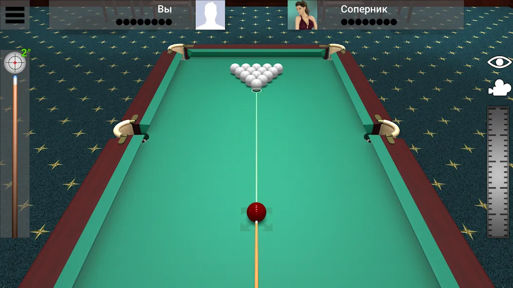 Russian Billiard Pool МОД/Взлом [Все открыто, Дополнительные деньги и Меню MOD] Screenshot 3