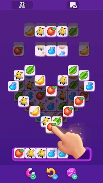 Tile Match - Matching Game (Тайл Матч) МОД/Взлом [Много монет, Открытые уровни и Мега MOD] Screenshot 1