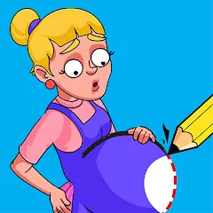 Скачать Draw Puzzle: Tricky Brain Test Взлом на много денег и подсказки на Андроид