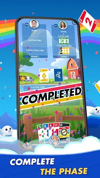 Phase 10: World Tour (Фаза 10) МОД/Взлом [Меню, Бесконечные монеты и Открытые уровни] Screenshot 2