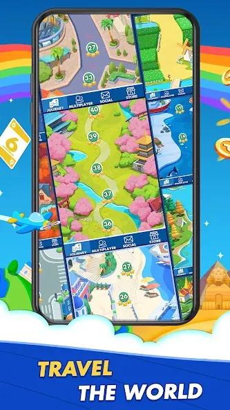 Phase 10: World Tour (Фаза 10) МОД/Взлом [Меню, Бесконечные монеты и Открытые уровни] Screenshot 5