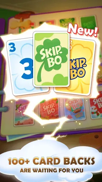 Skip-Bo (кип) МОД/Взлом [Деньги, Монеты и Меню MOD] Screenshot 5