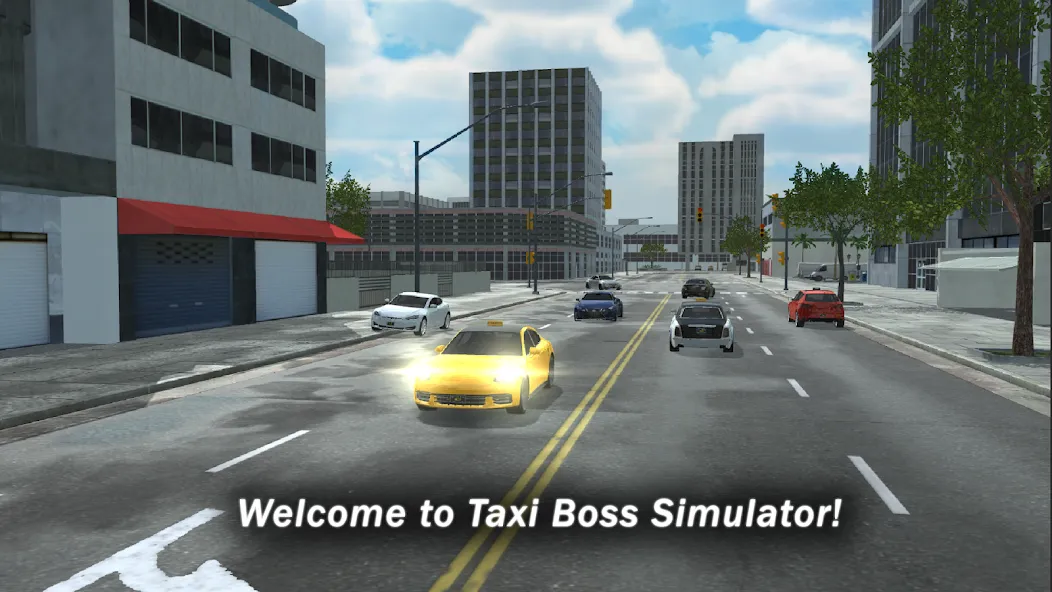 Taxi Boss Simulator МОД/Взлом [Меню, Бесконечные монеты и Открытые уровни] Screenshot 1