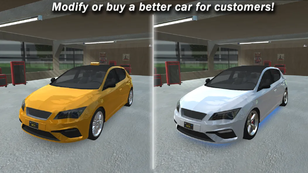 Taxi Boss Simulator МОД/Взлом [Меню, Бесконечные монеты и Открытые уровни] Screenshot 2