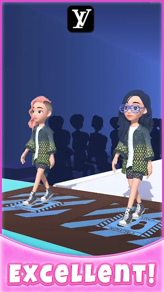 Catwalk Battle - Dress up! (Кэтволк Баттл) МОД/Взлом [Бесконечные деньги, Монеты и Мега MOD] Screenshot 3