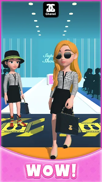 Catwalk Battle - Dress up! (Кэтволк Баттл) МОД/Взлом [Бесконечные деньги, Монеты и Мега MOD] Screenshot 4