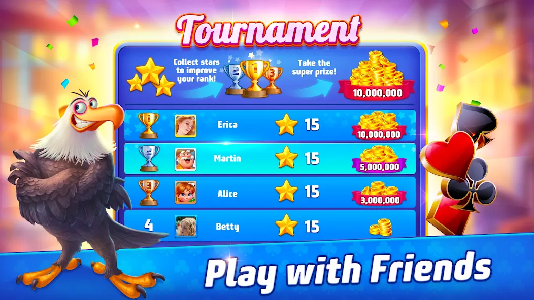 Solitaire TriPeaks Journey (Солитер ТриПикс Джорни) МОД/Взлом [Много денег, Монет и Все открыто] Screenshot 3