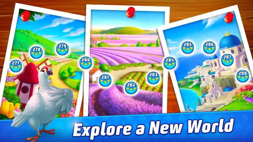 Solitaire TriPeaks Journey (Солитер ТриПикс Джорни) МОД/Взлом [Много денег, Монет и Все открыто] Screenshot 4