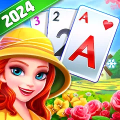 Скачать Взломанная Solitaire TriPeaks Journey на Андроид (много денег)