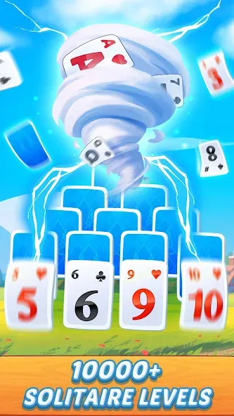 Solitaire Farm Adventure (Солитер) МОД/Взлом [Много денег, Монет и Все открыто] Screenshot 2