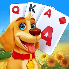 Скачать Solitaire Farm Adventure взлом на много денег и без рекламы на андроид