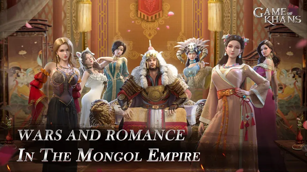 Game of Khans (Гейм оф Ханс) МОД/Взлом [Бесконечные деньги, Монеты и Мега MOD] Screenshot 1
