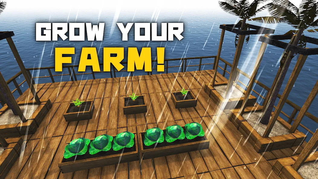 Survival & Craft: Multiplayer МОД/Взлом [Меню, Бесконечные монеты и Открытые уровни] Screenshot 4