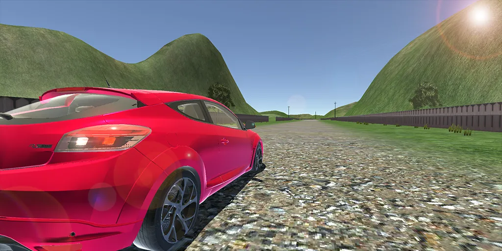 Megane Drift Simulator (Мегане Дрифт Симулятор) МОД/Взлом [Деньги, Монеты и Меню MOD] Screenshot 5
