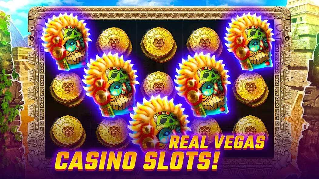 Slots WOW Casino Slot Machine (Слотс ВОУ) МОД/Взлом [Меню, Бесконечные монеты и Открытые уровни] Screenshot 4