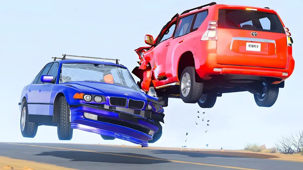 Stunt Car Crash (Стант Кар Краш) МОД/Взлом [Деньги, Монеты и Меню MOD] Screenshot 3