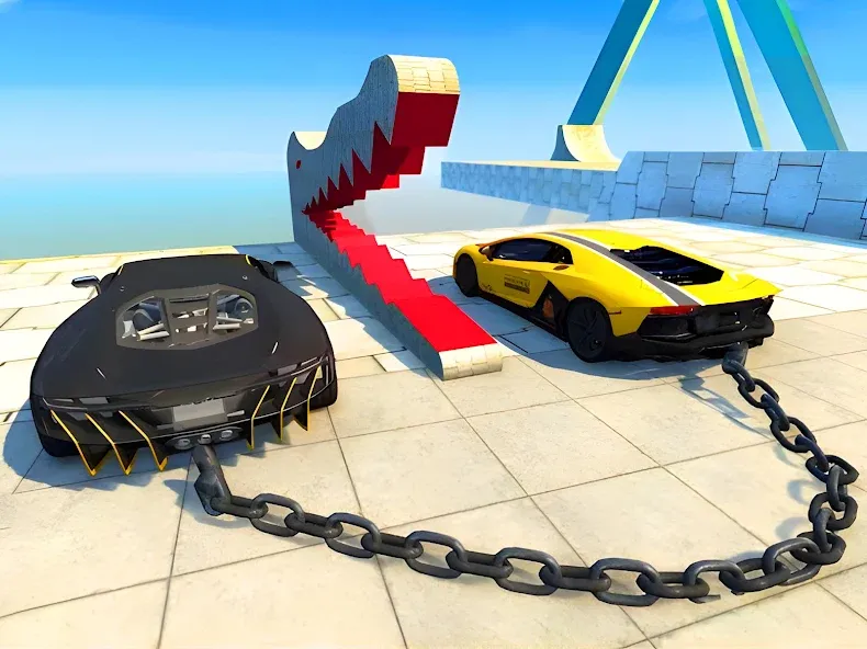 Stunt Car Crash (Стант Кар Краш) МОД/Взлом [Деньги, Монеты и Меню MOD] Screenshot 5