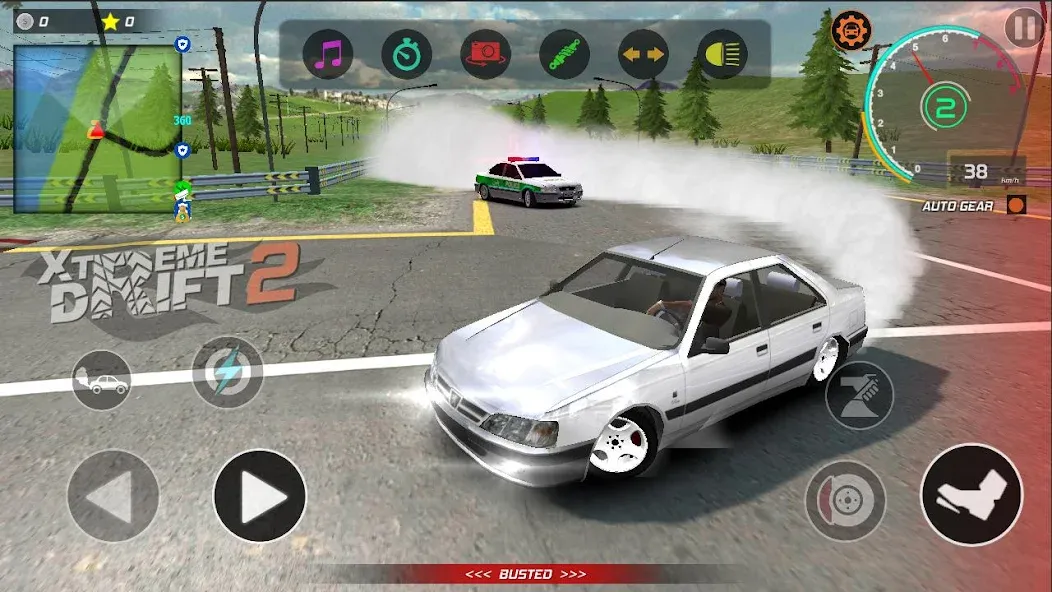 Xtreme Drift 2 (Икстрим Дрифт 2) МОД/Взлом [Много монет, Открытые уровни и Мега MOD] Screenshot 1
