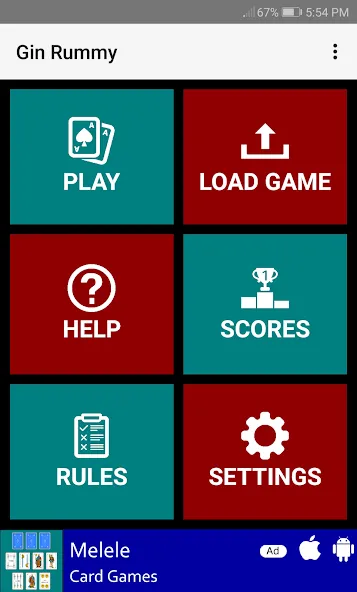 Gin Rummy (Джин Рамми) МОД/Взлом [Много денег, Монет и Все открыто] Screenshot 1