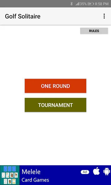 Golf Solitaire (Гольф солитер) МОД/Взлом [Меню, Бесконечные монеты и Открытые уровни] Screenshot 3