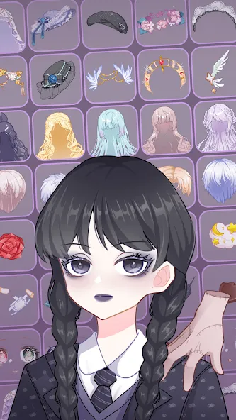 Anime Avatar Maker Creator (Аниме Аватар Мейкер Креейтор) МОД/Взлом [Много денег, Монет и Все открыто] Screenshot 2