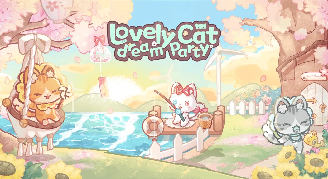 Lovely cat dream party (Лавли кэт дрим пати) МОД/Взлом [Много денег, Монет и Все открыто] Screenshot 5