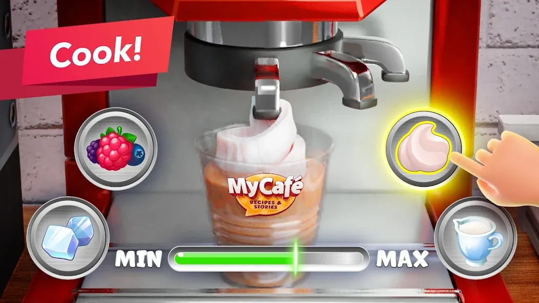 My Cafe — Restaurant Game МОД/Взлом [Бесконечные деньги, Монеты и Мега MOD] Screenshot 2