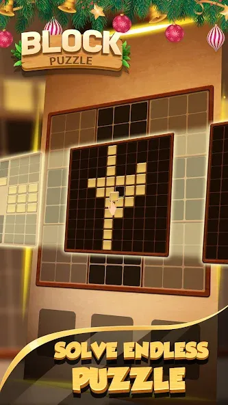 Wood Block Puzzle - Wood crush (Вуд Блок Пазл) МОД/Взлом [Бесконечные деньги, Монеты и Мега MOD] Screenshot 3