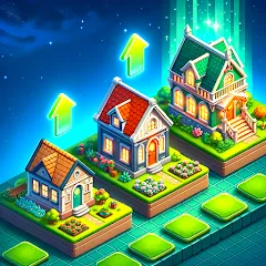 Скачать Взломанная Merge HomeTown: Merge Games (Много денег) на Андроид бесплатно