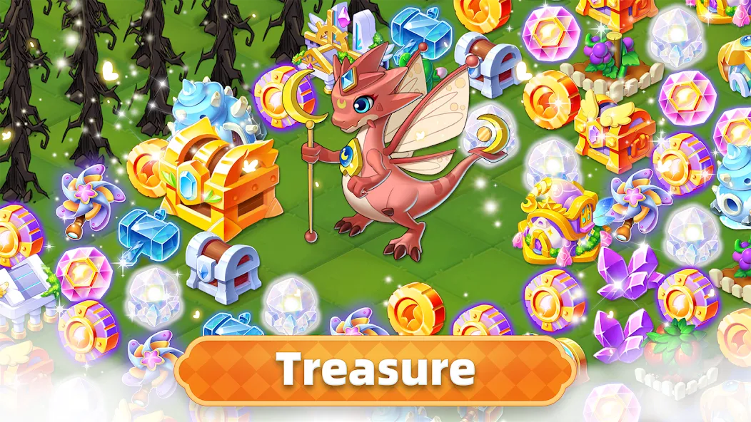 Merge Legends: Dragon Island (Мердж Легендс) МОД/Взлом [Много монет, Открытые уровни и Мега MOD] Screenshot 3
