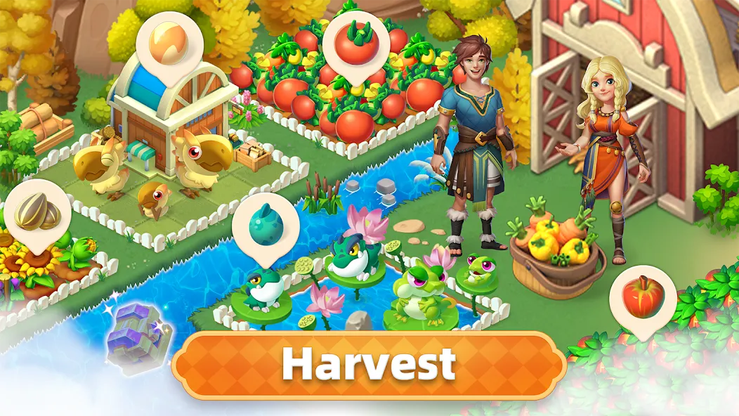 Merge Legends: Dragon Island (Мердж Легендс) МОД/Взлом [Много монет, Открытые уровни и Мега MOD] Screenshot 4
