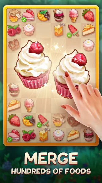 Merge Inn - Cafe Merge Game (Мердж Инн) МОД/Взлом [Деньги, Монеты и Меню MOD] Screenshot 2