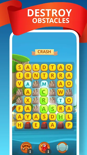 Word Treasure Hunt МОД/Взлом [Все открыто, Дополнительные деньги и Меню MOD] Screenshot 4