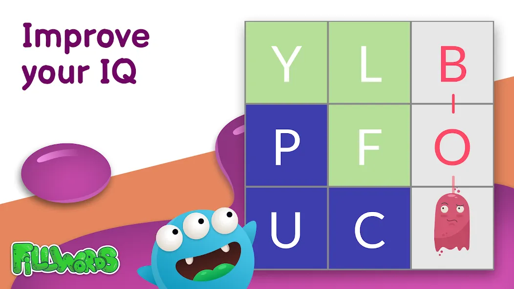 Fill Words: Word Search Puzzle МОД/Взлом [Бесконечные деньги, Монеты и Мега MOD] Screenshot 1