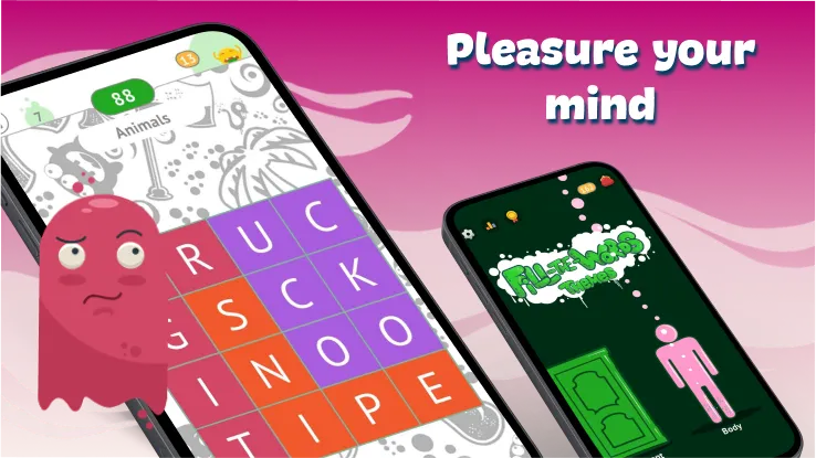 Fill The Words: Themes search МОД/Взлом [Деньги, Монеты и Меню MOD] Screenshot 4