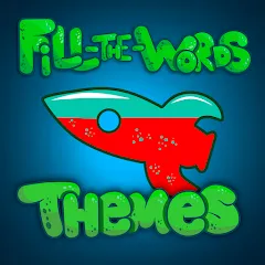 Скачать Взломанная Fill The Words: Themes search на Андроид (Всё открыто)