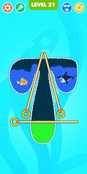 Save The Fish! МОД/Взлом [Деньги, Монеты и Меню MOD] Screenshot 5