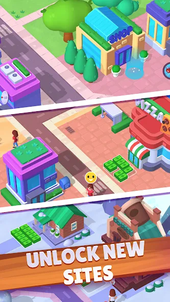Town Mess - Building Adventure (Таун Месс) МОД/Взлом [Все открыто, Дополнительные деньги и Меню MOD] Screenshot 5