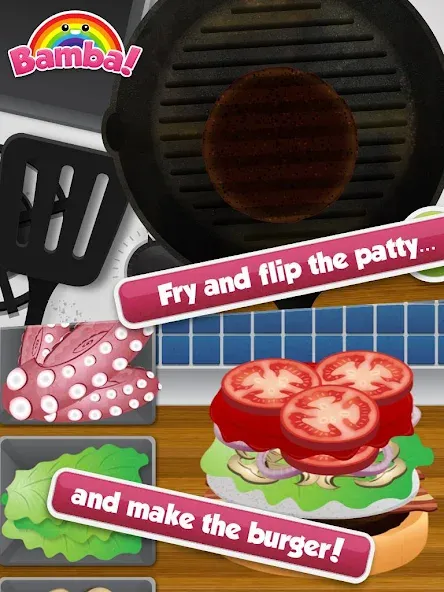 Bamba Burger (Бамба Бургер) МОД/Взлом [Бесконечные деньги, Монеты и Мега MOD] Screenshot 3