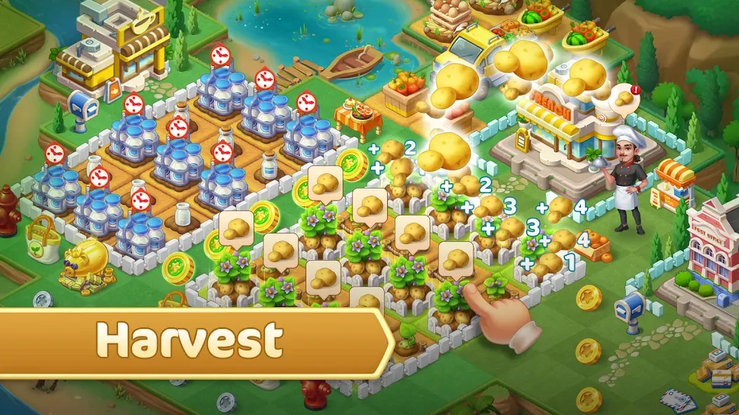 Merge County® (Мердж Каунти) МОД/Взлом [Много денег, Монет и Все открыто] Screenshot 2